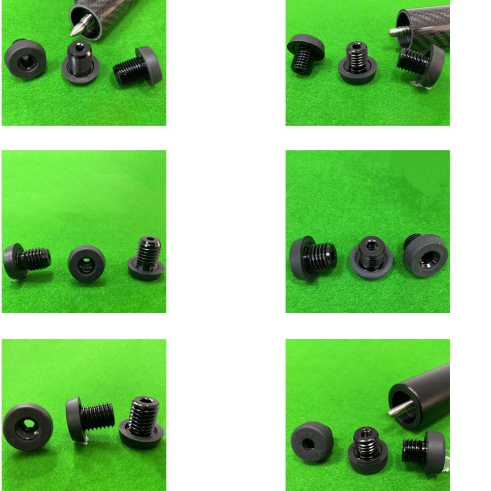Lanfy Billiard Cue Bumper Sambung Multifungsi Ekstensi Aluminium Alloy Penutup Bawah Billiard Training Billiard Cue Bottom Plug