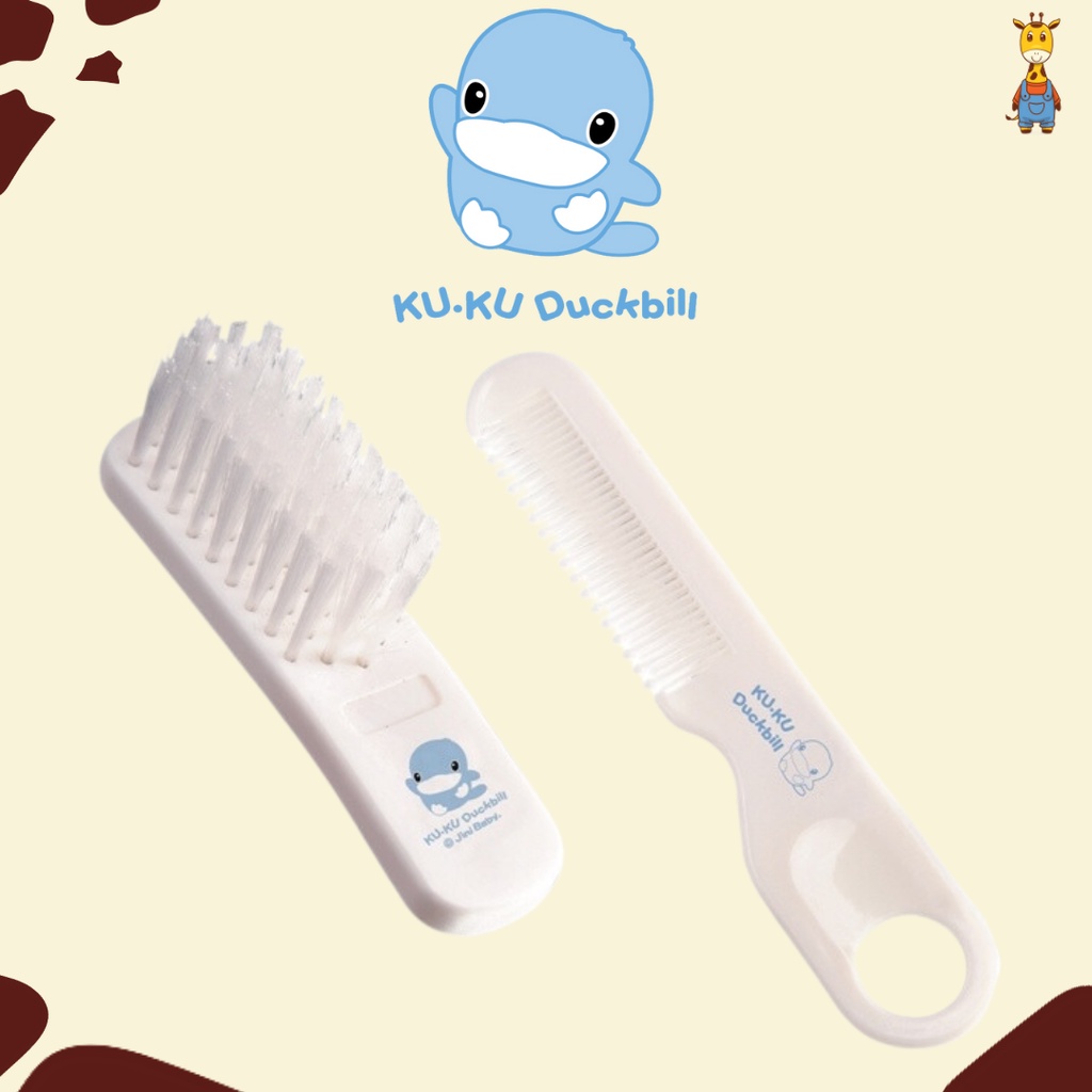 Kuku Duckbill Comb Set KU5414 - Sisir Bayi