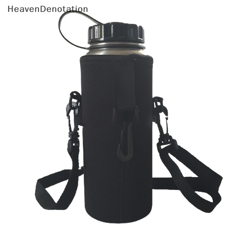 [HeavenDenotation] 1000ml Botol Olahraga Luar Ruangan cup holder Dapat Dibawa Kembali Portabel Cangkir set HDV