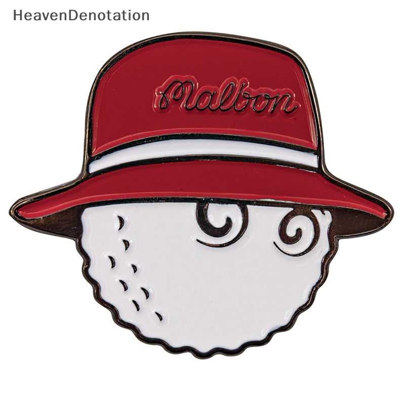 [HeavenDenotation] 1pcs Mark Ball Topi Golf Klip Topi Golf Magnet Klip Dengan Magnet Golf Putg Aksesoris Golf Marker Pria Wanita HDV