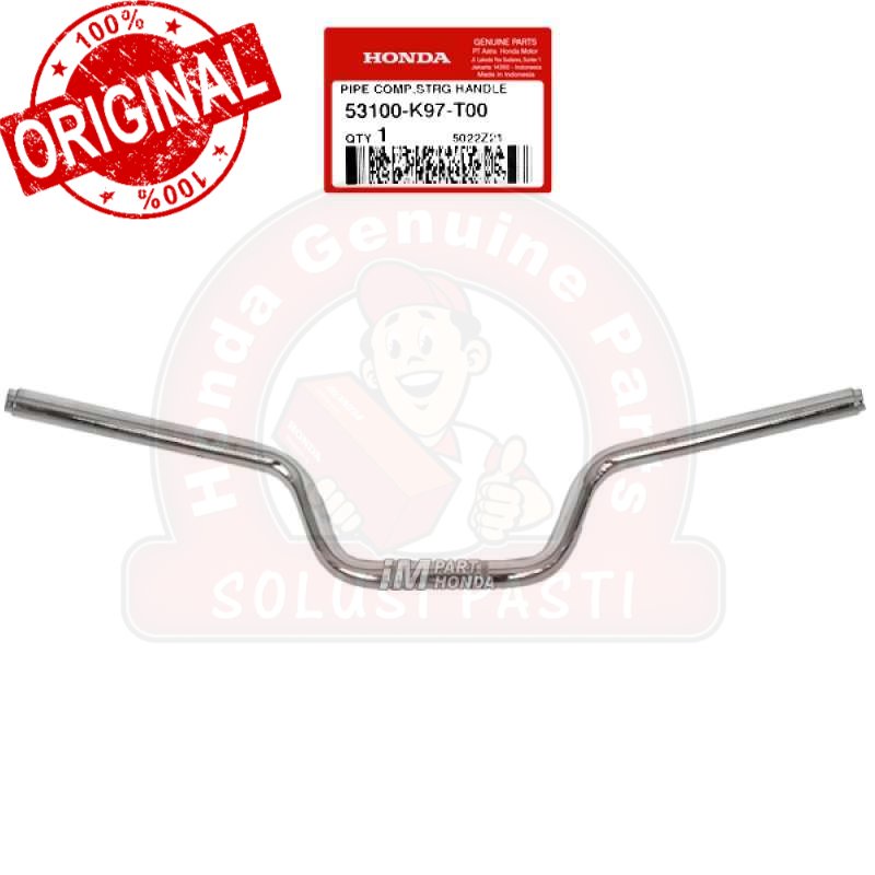 Original  Stang Stir PCX 150 LED 2018 - 2020 53100-K97-T00  53100K97T00 Jaminan 100% Asli Honda ~`