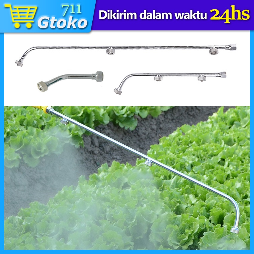 Stik Sprayer 3 Mata Nozzle Stick Kabut Sprayer Elektrik Panjang 60 cm