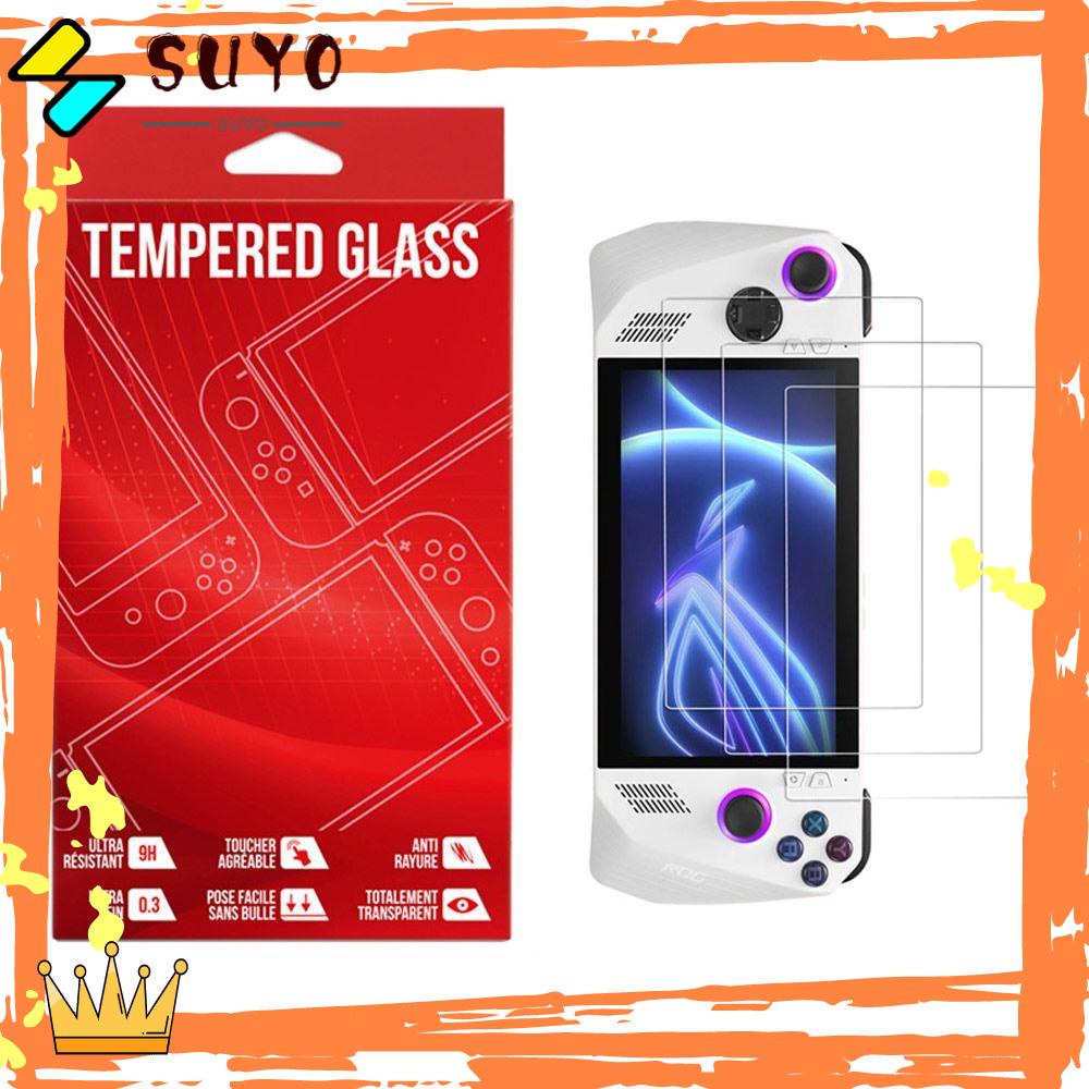 Suyo 3pcs Pelindung Layar Anti Gores Aksesoris Pengganti Handheld Protection Film Untuk Rog Ally