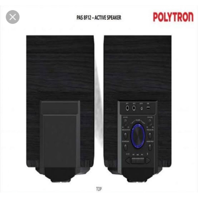 KHUSUS JATIM SPEKER POLYTRON 8E12 SUARA MENGGELEGAR GARANSI RESMI