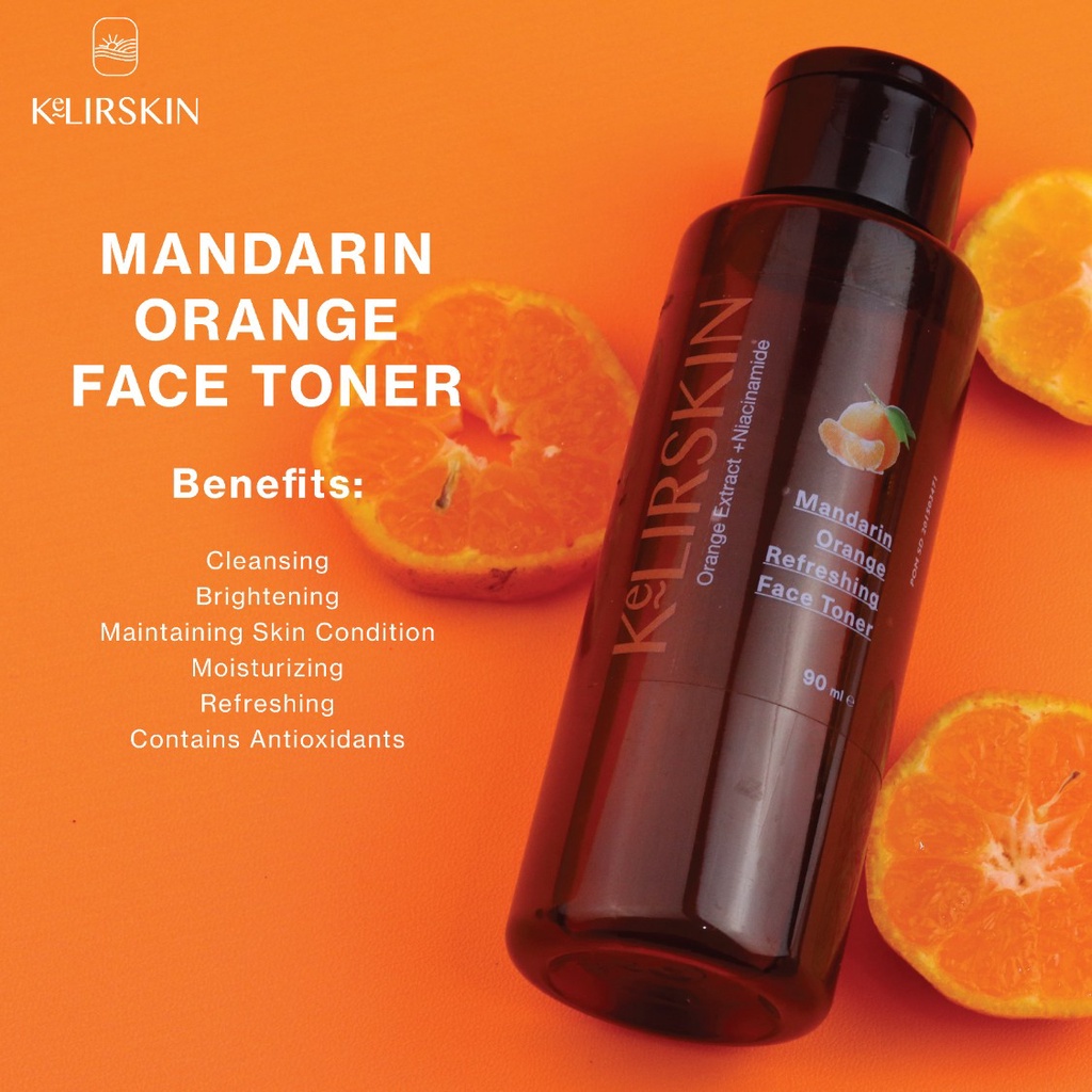 KeLIRSKIN Mandarin Orange Refreshing Face Toner Niacinamide