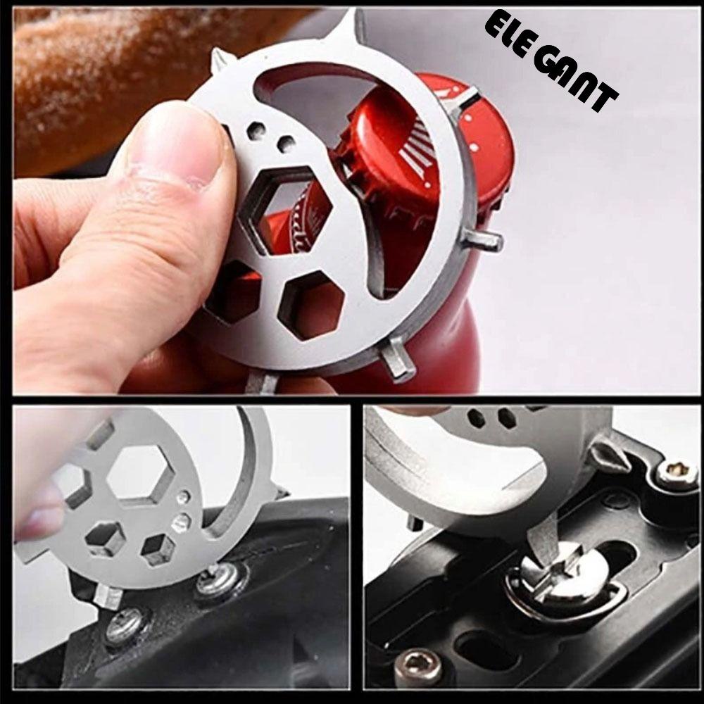 [Elegan] Snowflake Spanner Portable Bulan Bintang Torsi Alat Tangan Pemeliharaan Multi-Fungsi Hexagonal Obeng