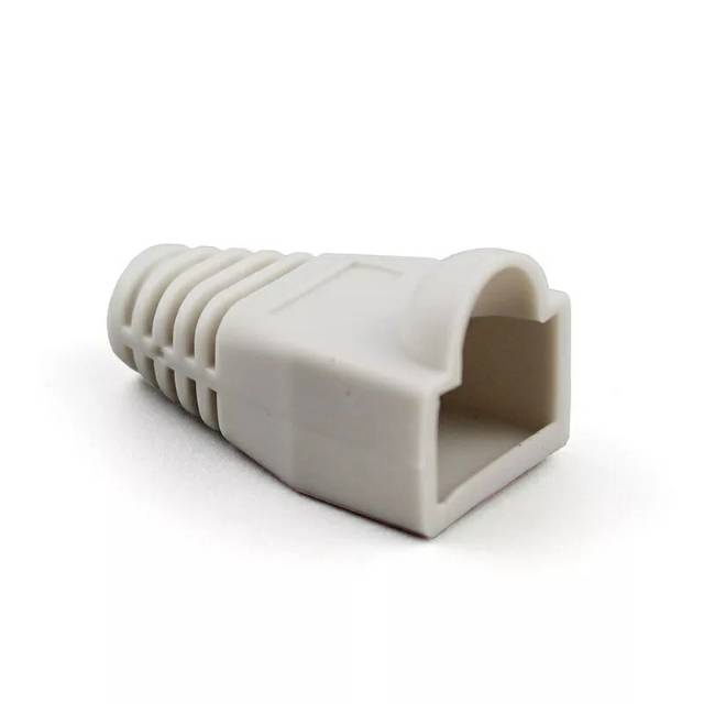 ECERAN-Karet pelindung Plugboot RJ45 Konektor CAT5E CAT6 Plug boot ABU-ABU