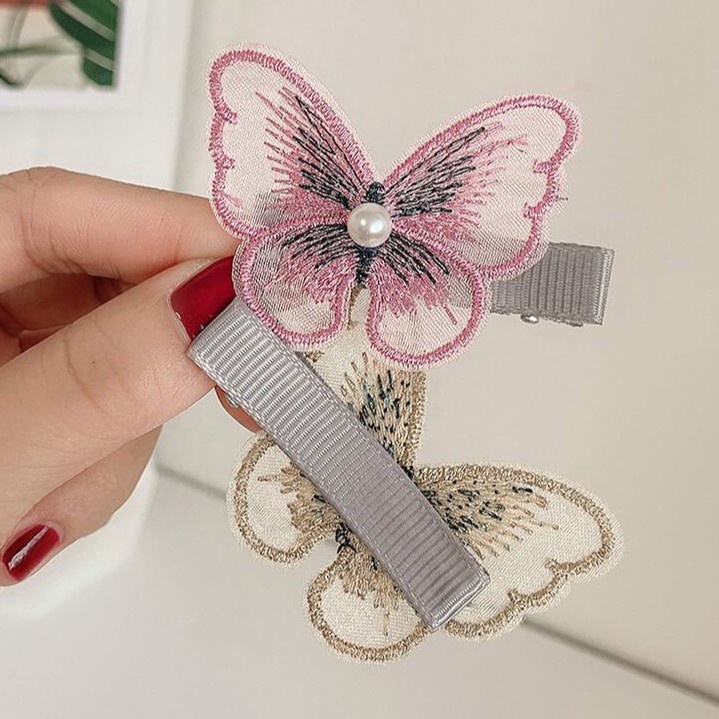 (pimenova) Jepitan Rambut Kupu Kupu Hairclip Butterfly jepit rambut nak kupu