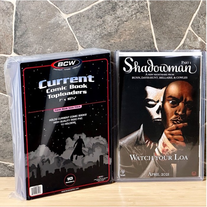 Ultra Pro Thick Comic Top Loader - penyimpan komik satuan