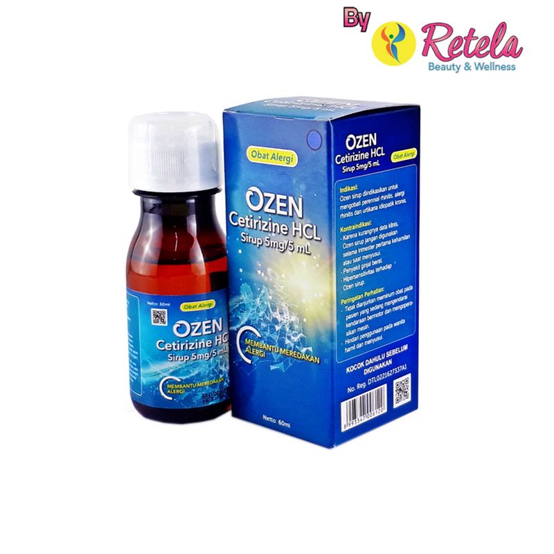 OZEN 5MG SYRUP 60ML ( Cetirizine HCL )