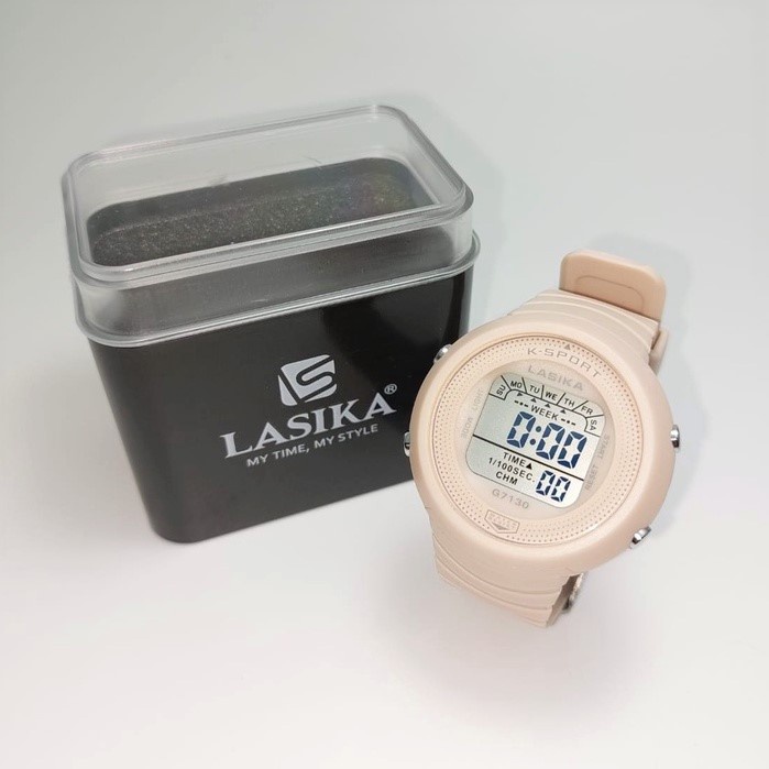 Banyak warna! Jam tangan anak perempuan / laki digital sport Lasika G7130, tahan air &amp; dapat kotak.