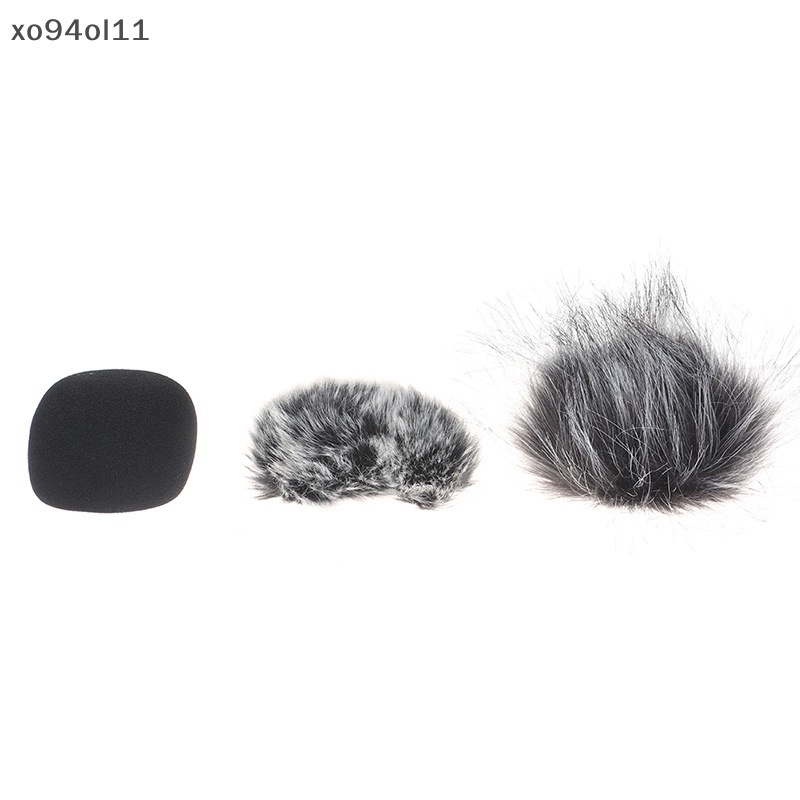 Xo Furry Windscreen Muff Cover Busa Mikrofon Penutup Tahan Angin Untuk Zoom H1 H1N OL