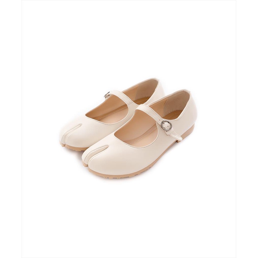 CAJSA | MISAKI BROKEN WHITE - TABI FLATS