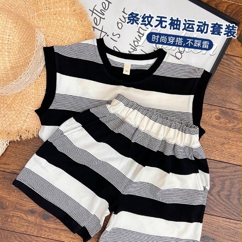 Baju set anak perempuan umur 3-8 tahun/ Baju set fashion anak import