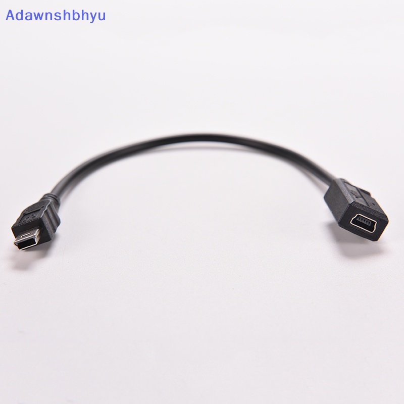 Adhyu Colokan MINI USB B 5pin male Ke female jack extension data adapter cord Kabel ID