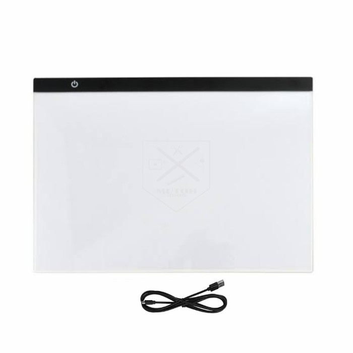 

Drawing Tracing A3 Copy Board Papan Jipak LED Light Pad Ultra Slim A3