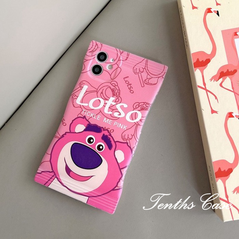 Untuk Redmi 12C 10C 10A 10 9T 9C 9A 9catatan 12 11 11s 10 9 8Pro Mi13 12 11Lite 12T 11T 10T PocoM3 X4Pro Tas Snack Beruang Casing Ponsel Soft Cover