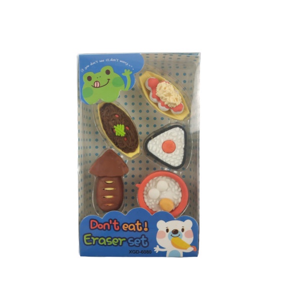 

ARS04 Penghapus Import Unik Lucu aneka Makanan / Penghapus Motif Makanan - Frog