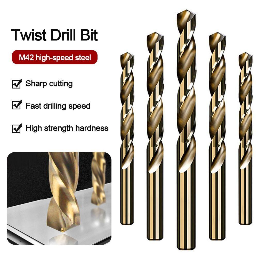 Populer Mata Bor New Stainless Steel Hole Cutter Alat Bor Twist Drill Bit