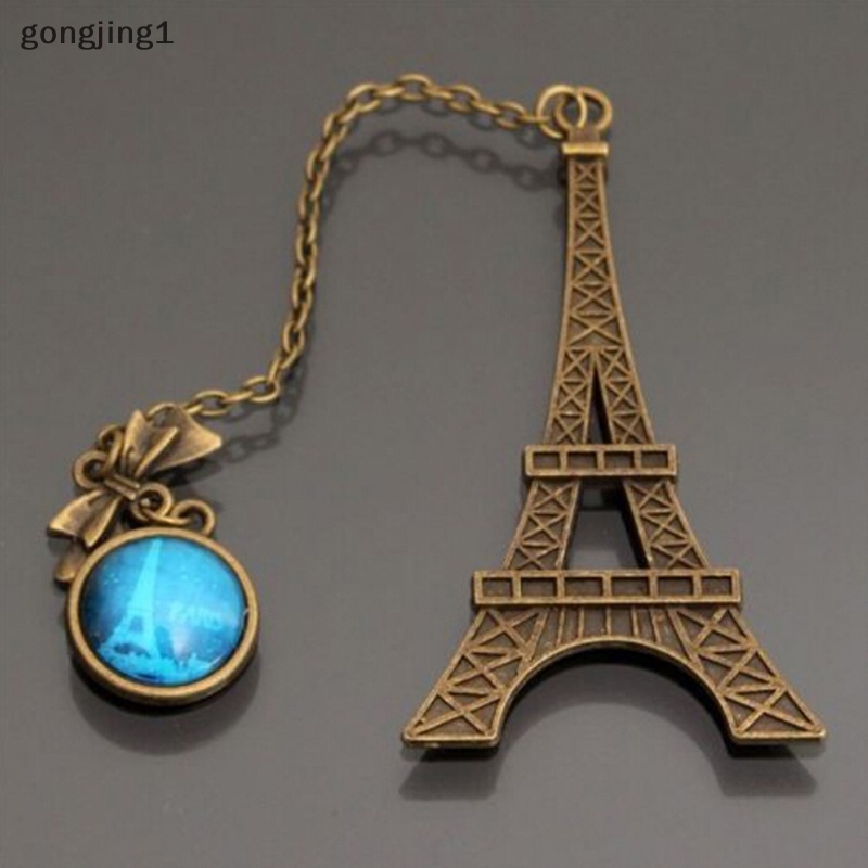 Ggg Vintage Eiffel Tower Metal Bookmark Untuk Buku Barang Kreatif Hadiah Anak Alat Tulis ID