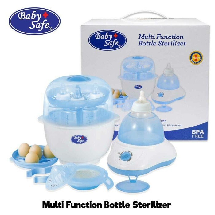 Baby Safe Babysafe Bottle Steam Sterilizer Multi Function Multifunctio