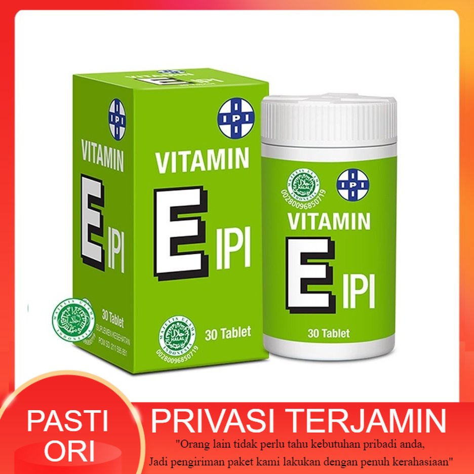 IPI Vitamin E / IPI VITAMIN E BOTOL 30 TABLET