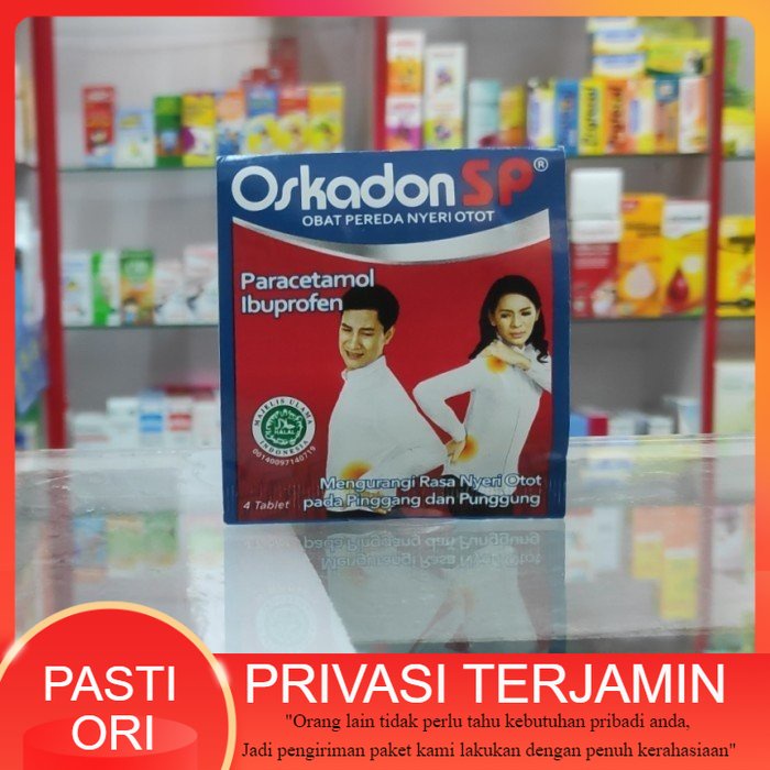 oskadon sp / obat nyeri otot / oskadon merah