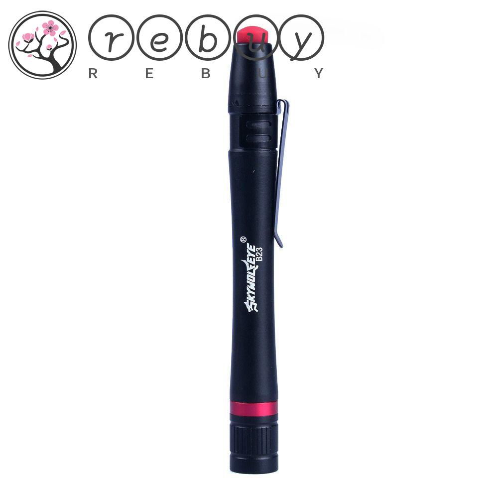 Rebuy Pen Light Waterproof Hiking Handheld Pen Work Light Senter Pena Perawat Darurat