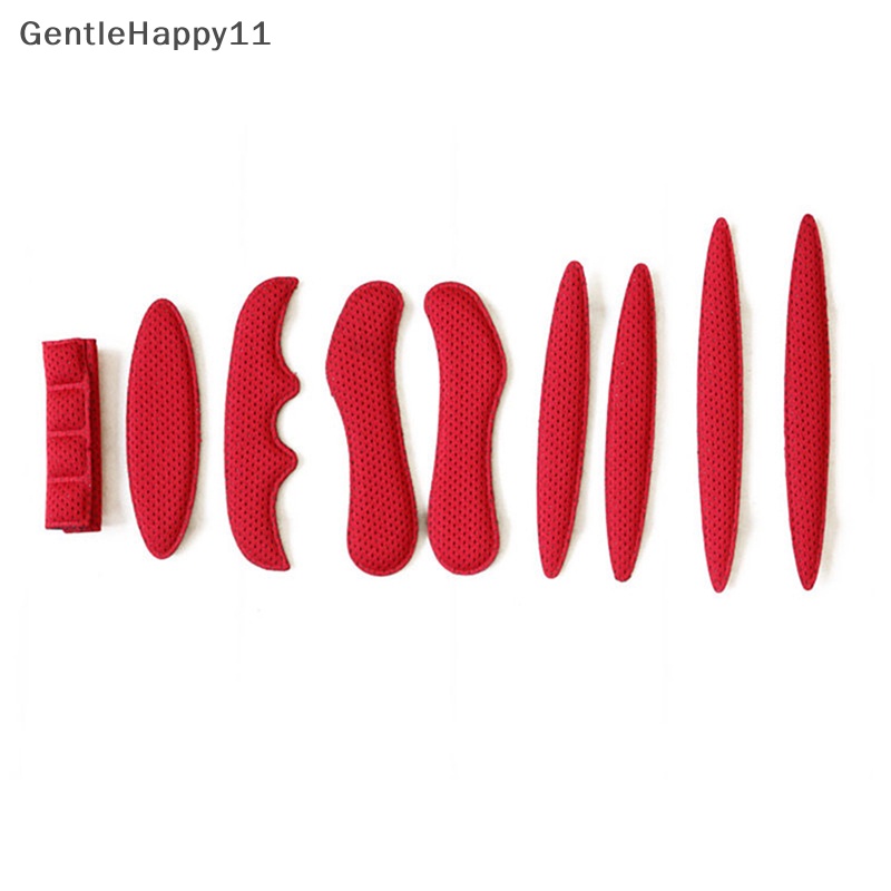 Gentlehappy 1Set Universal Helm Sepeda/Motor Inner Padding Kit Lining Sponge Pad Set id