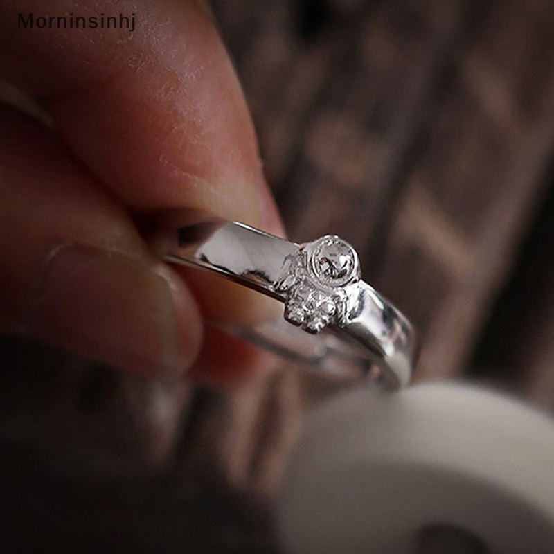 Mornin Pasangan Astronot Planet Cincin Pasangan Aksesoris Spaceman Moon Ring Star Moon Finger Ring Untuk Kekasih Pria Wanita Perhiasan id