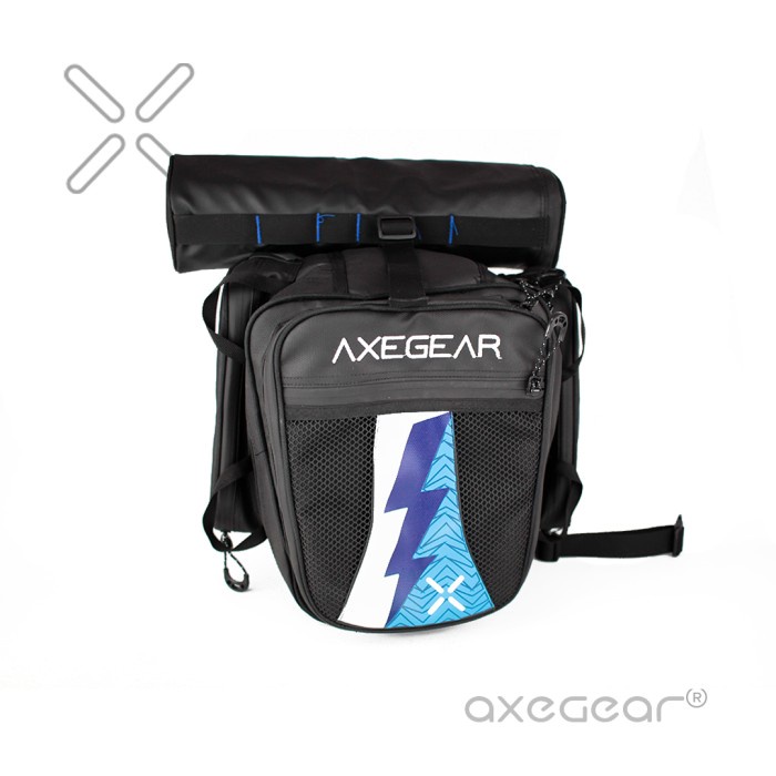 Tas Motor Bagasi Belakang Trabas Adventure Suzuki TS - AXEGEAR TERMURAH