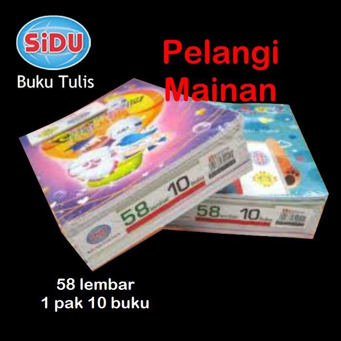 

Buku Tulis Sidu 58 - Sinar Dunia isi 10 pcs