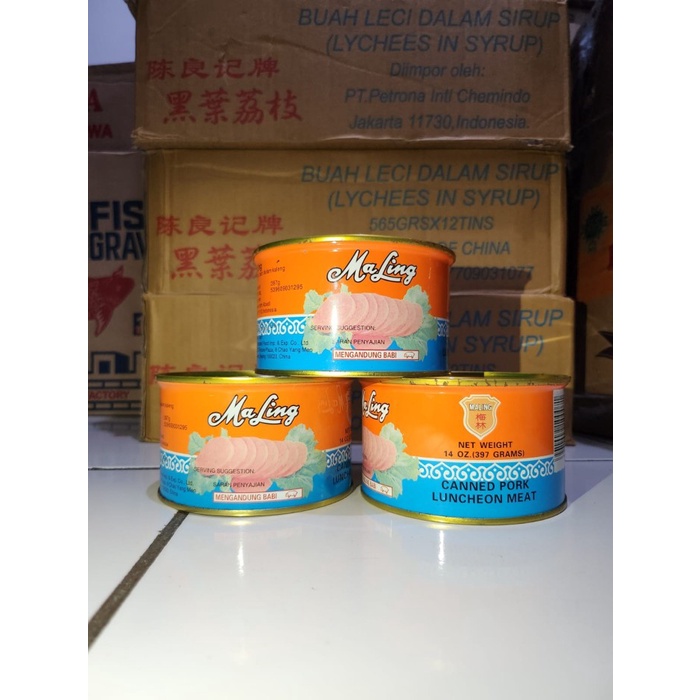 

FYF Maling canned pork luncheon meat 397gr