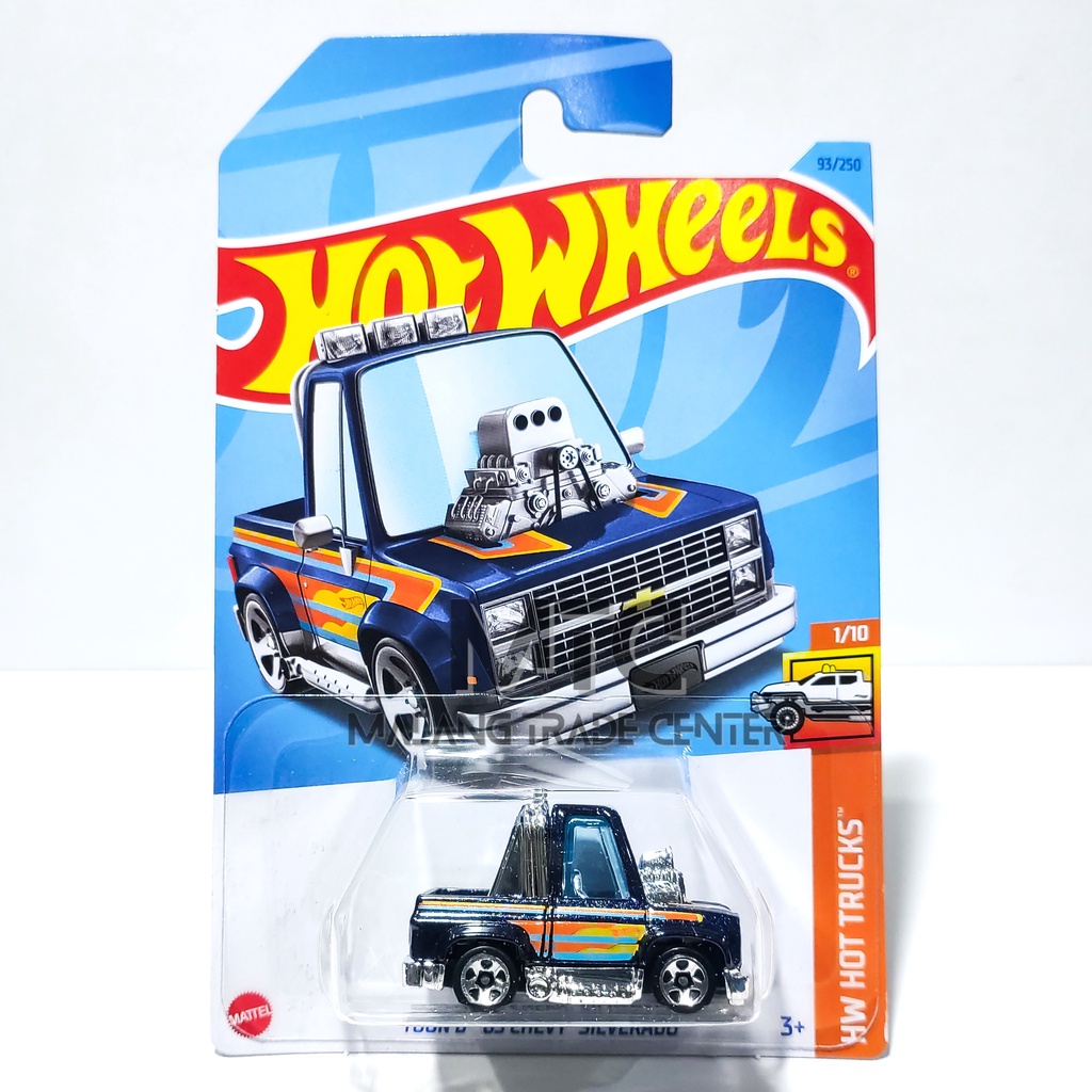 Hot Wheels ToonD 83 Chevy Silverado Biru Tua J 2023