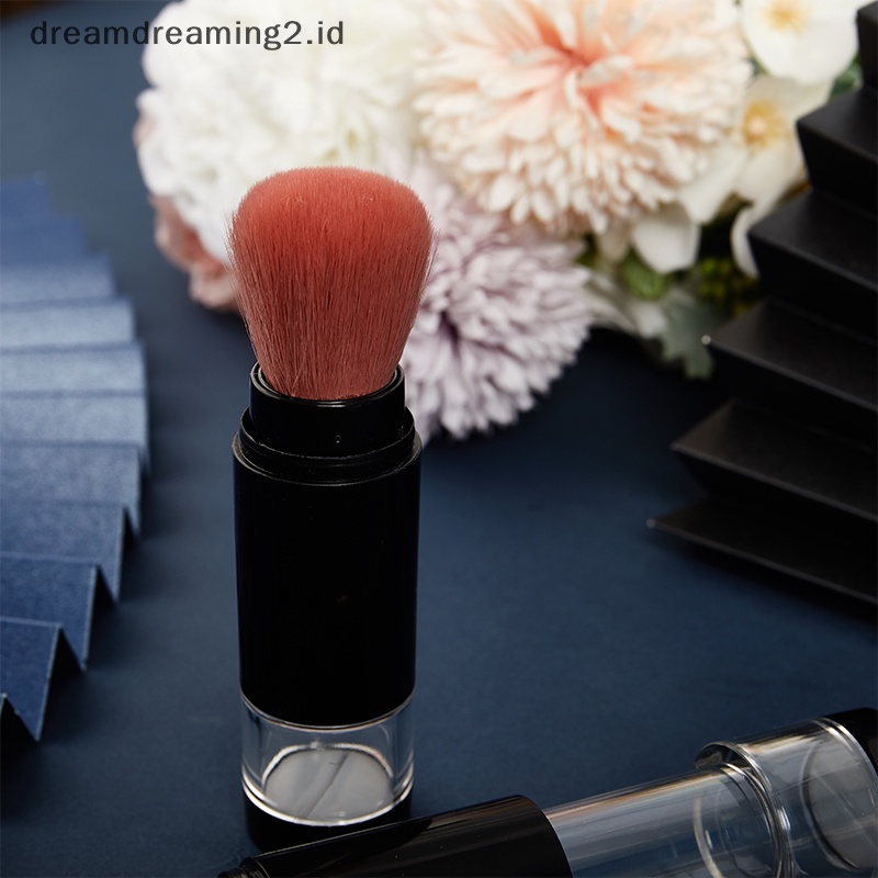 (drea) Kuas Makeup Portable Brush Makeup Rumahan Bisa Ditarik Multifungsi //