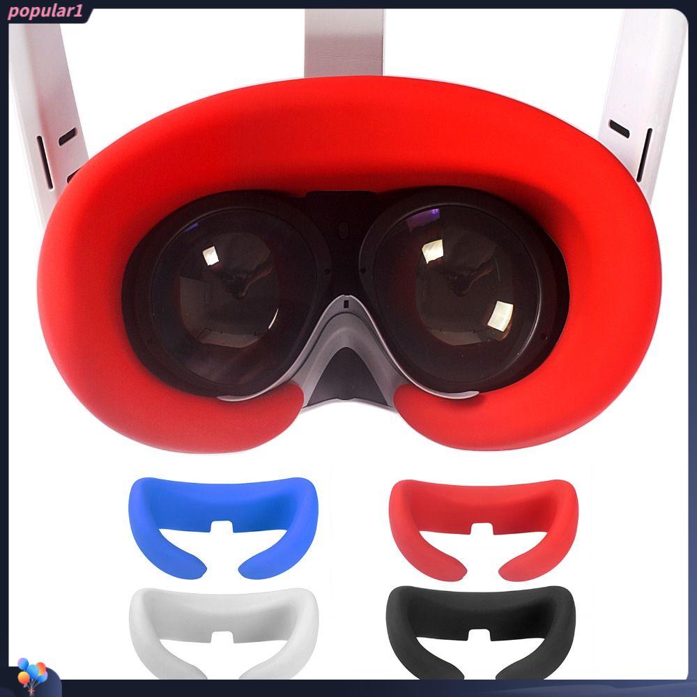 POPULAR Populer Silicone Eye Pad Lembut Anti Bocor Anti Keringat Pengganti Pico4 VR