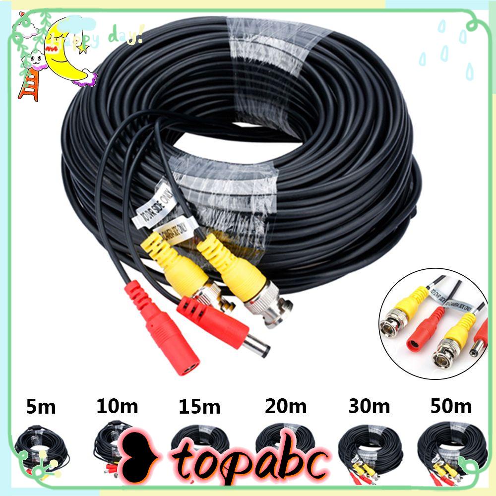 TOP Kabel BNC Security Pengintai Sistem Perekam DVR Video DC Kabel Listrik