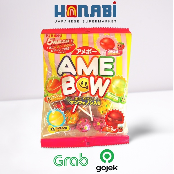 

Ribon Amebow Candy 120g - Lolipop Rasa Buah Made In Jepang