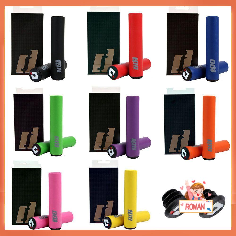 R-FLOWER 2pcs Stang Grip Removable Sepeda Bagian Aksesoris MTB Ultra-Ringan Anti Slip Sepeda Silica Gel