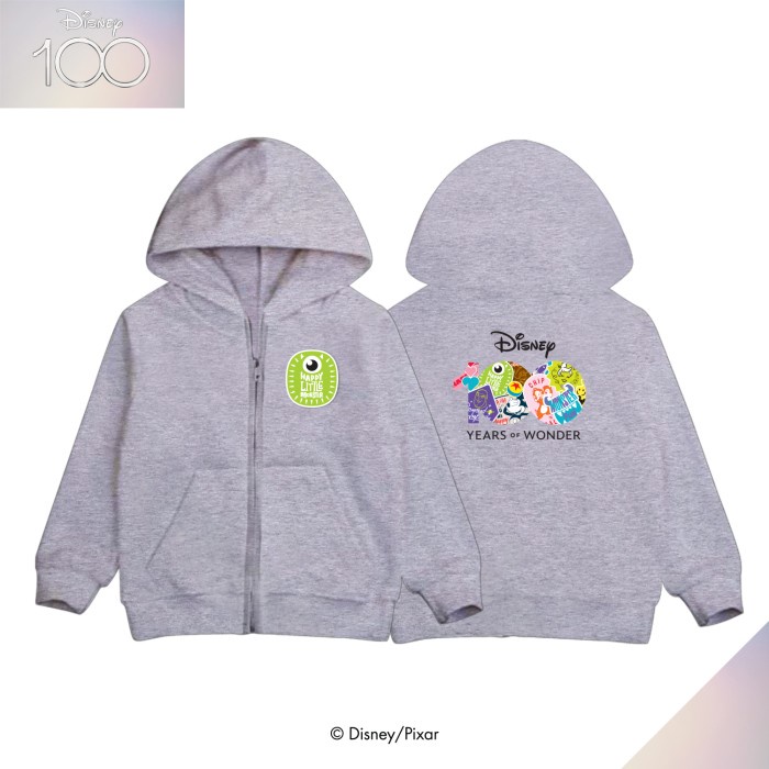 Disney Hoodie Zipper Kids Jaket Anak Disney 100 D10079