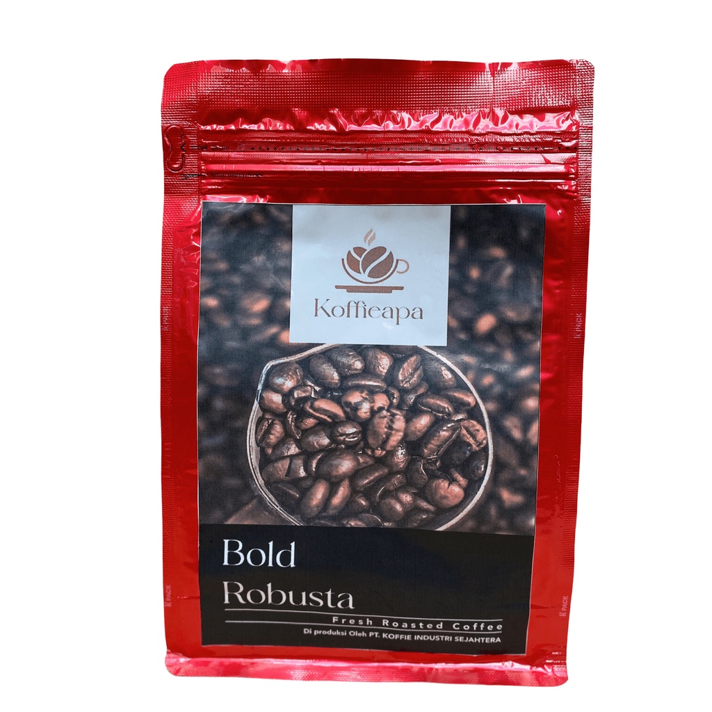 

Koffieapa Bold Robusta Arabica Robusta Kopi bubuk halus biji kopi murah 350g