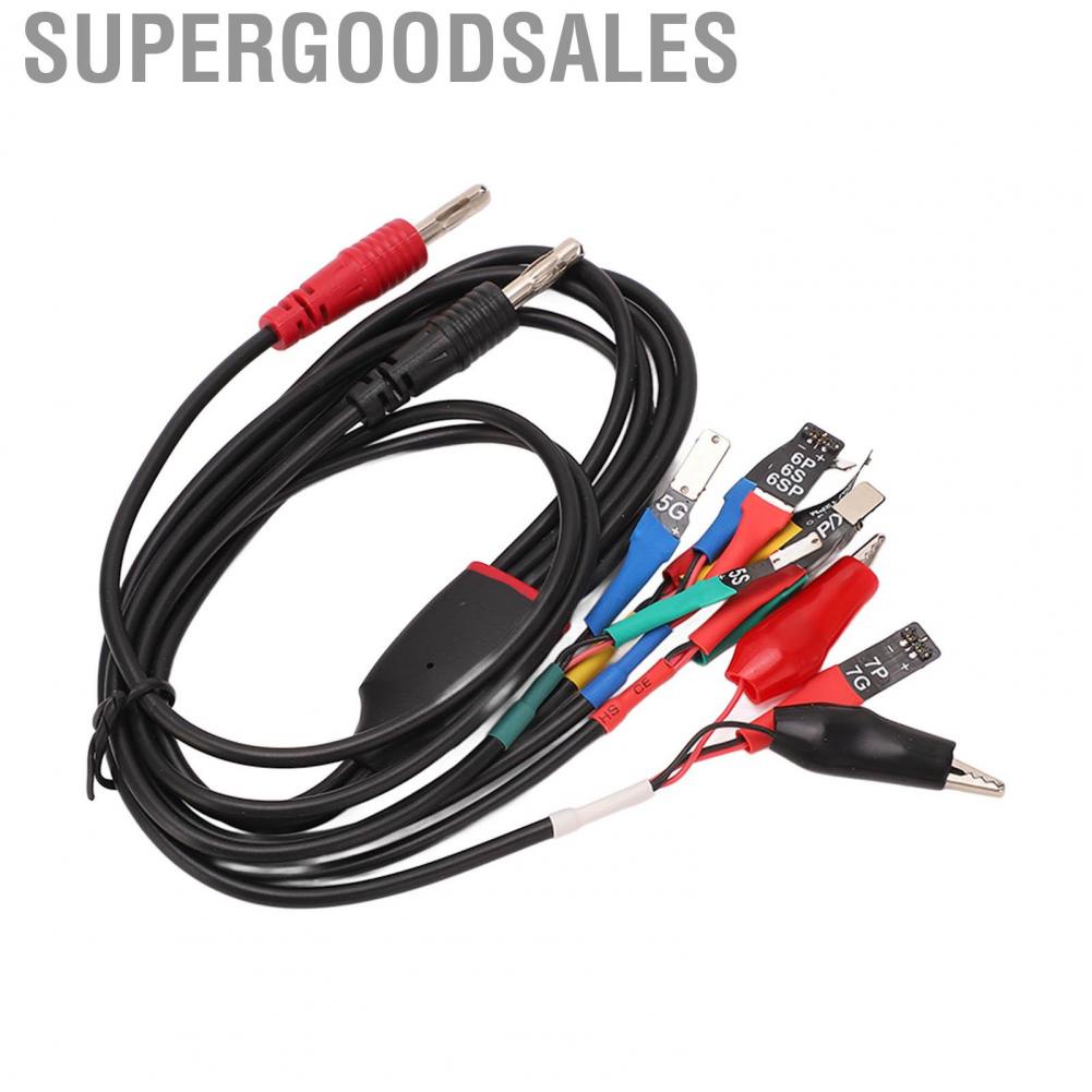 Supergoodsales Switch Power Supply Test Cable  Phone PVC Sheath Red Copper Wire Core Stable Multifunction for Electronic Equipment