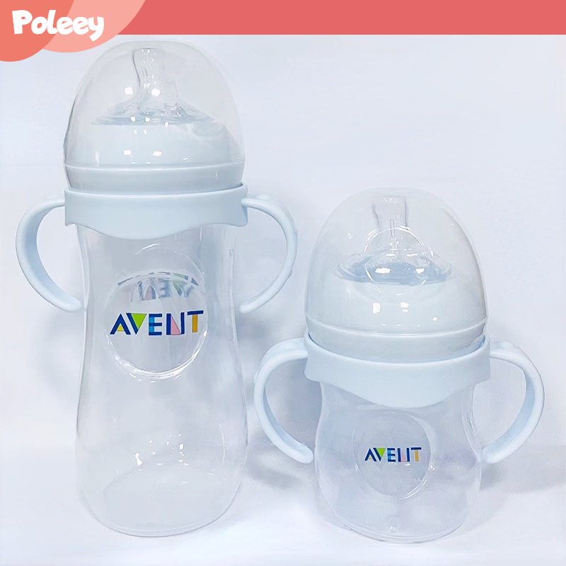 Baby AVENT Natural Milk Bottle Botol Makan Bayi Baru Lahir Silicone Nipple BPA FreeNatural Milk Bottle Cap Botol