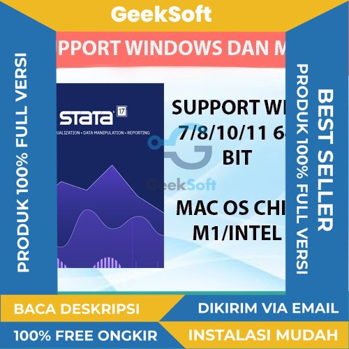 STATA MP/SE 13/14/15/16/17  For MAC/WIN Full Version Aktif selamanya