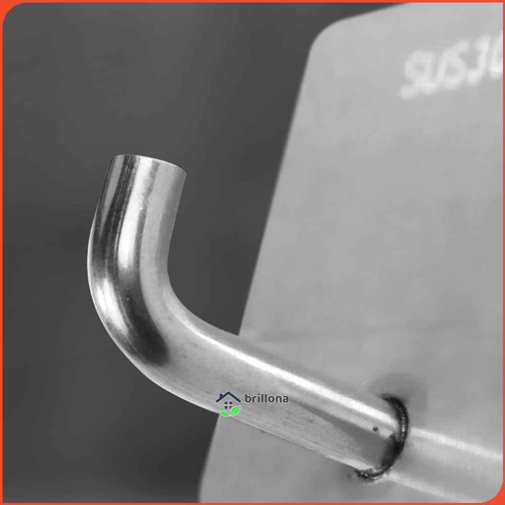 PTOC Gantungan Dinding Hook Hanger Stainless Steel SUS304 1PCS - Z12