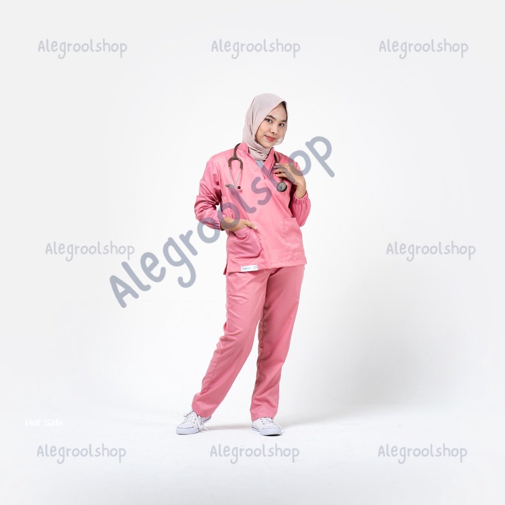 Doctor Scrub Set Baju OK Lengan Panjang Vol-II series 'Your Style'