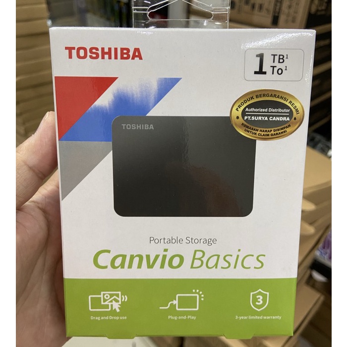 367COMP HDD TOSHIBA EXTERNAL 1 TB