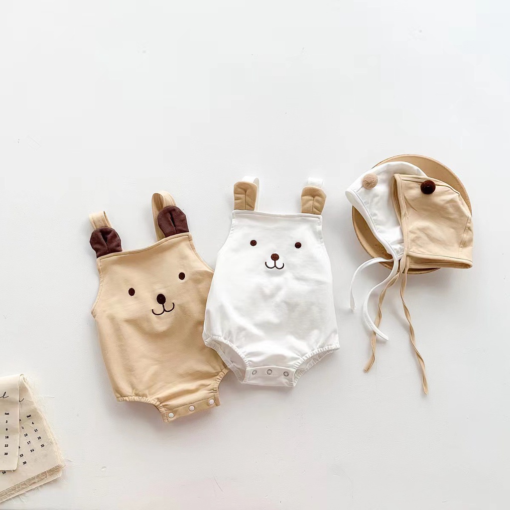 [free topi] 0-2 thn | Celana Overall Jumpsuit Jeans Kodok Gantung Luaran Suspender Anak Bayi Catalog CTDD TN