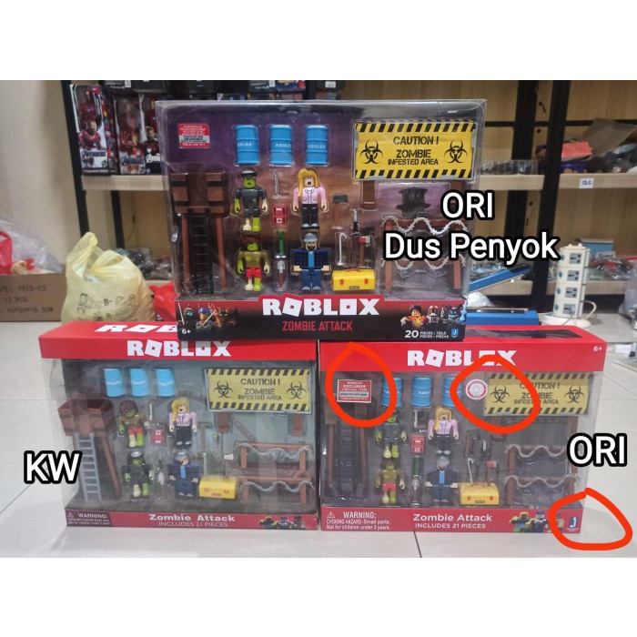 Roblox  Figure - Zombie Attack - ORI DUS PENYOK