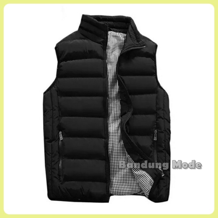 ROMPI HOODIE PRIA WANITA JUMBO / JAKET MOTOR PARASUT KUPLUK PREMIUM - Hitam, S